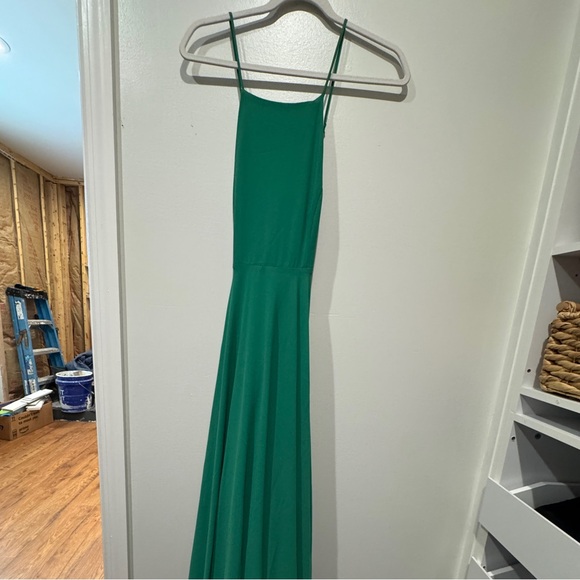 Lulu's Vibrant Green Maxi Dress - Picture 2 of 3